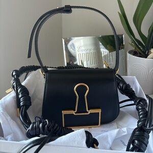 Off-White skeleton clip bag